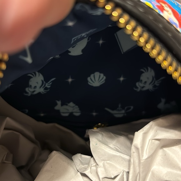 Loungefly Disney Princess VHS Tapes Mini Backpack (Exclusive Reprint) - Picture 8 of 9